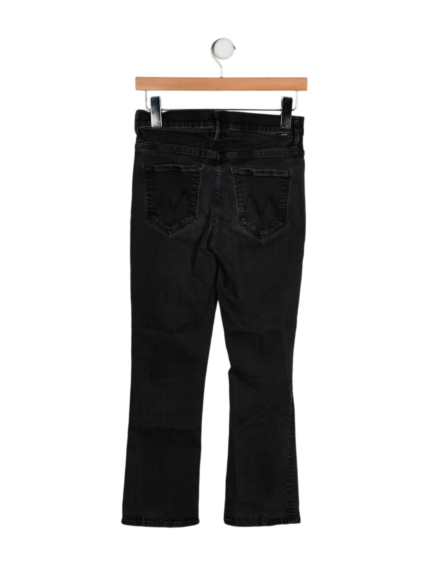 Mother Mid-Rise Straight Leg Jeans
