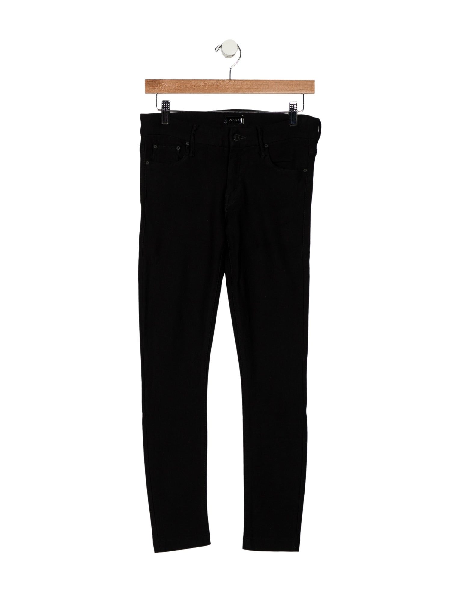 Mother Low-Rise Skinny Leg Jeans