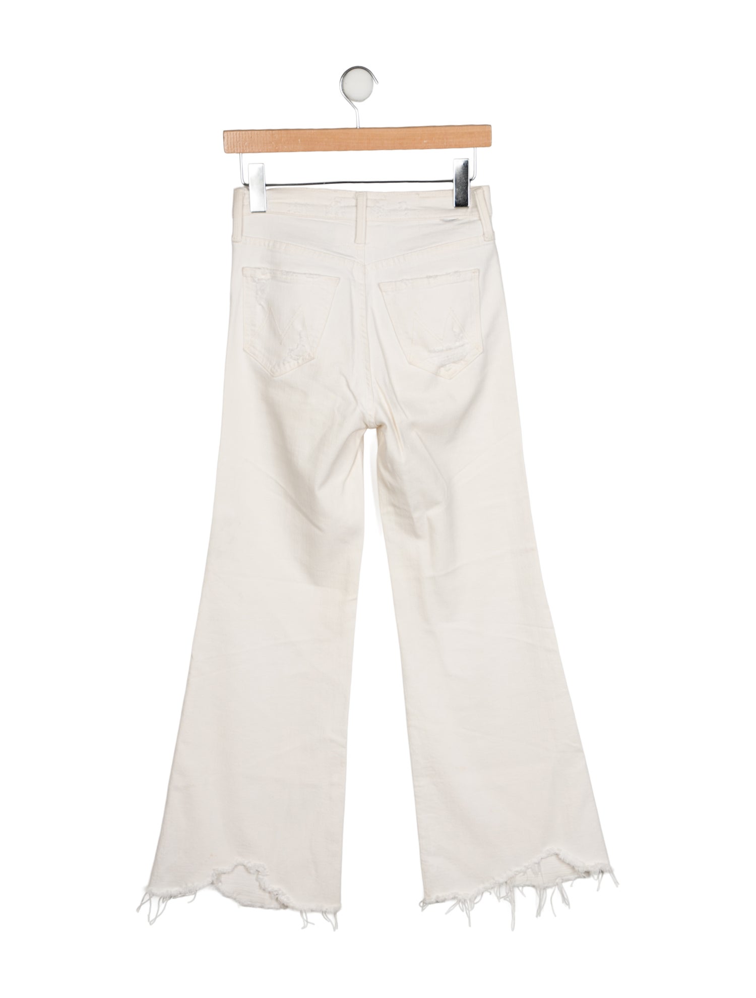 Mother Mid-Rise Wide Leg Jeans