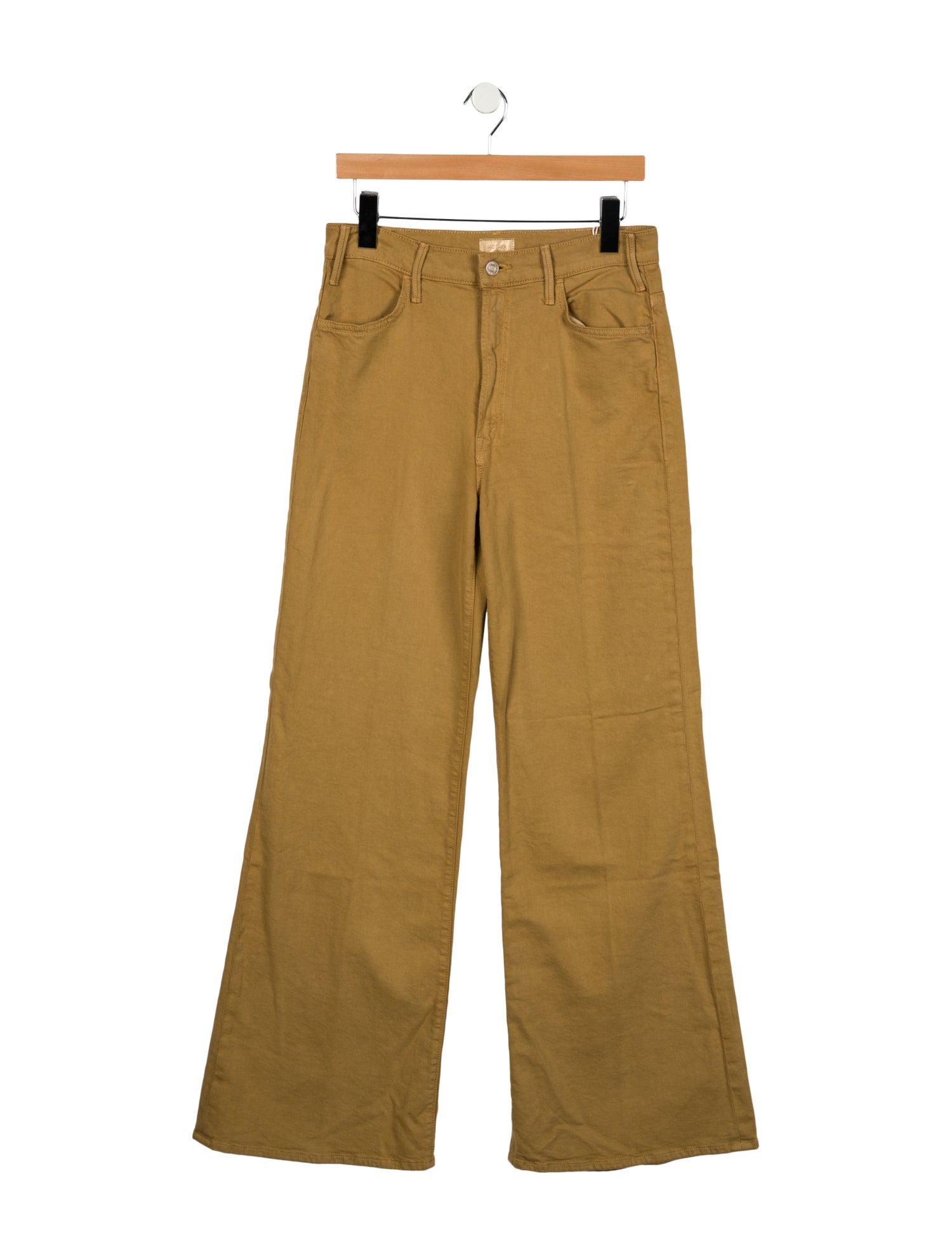 Mother High-Rise Wide Leg Jeans