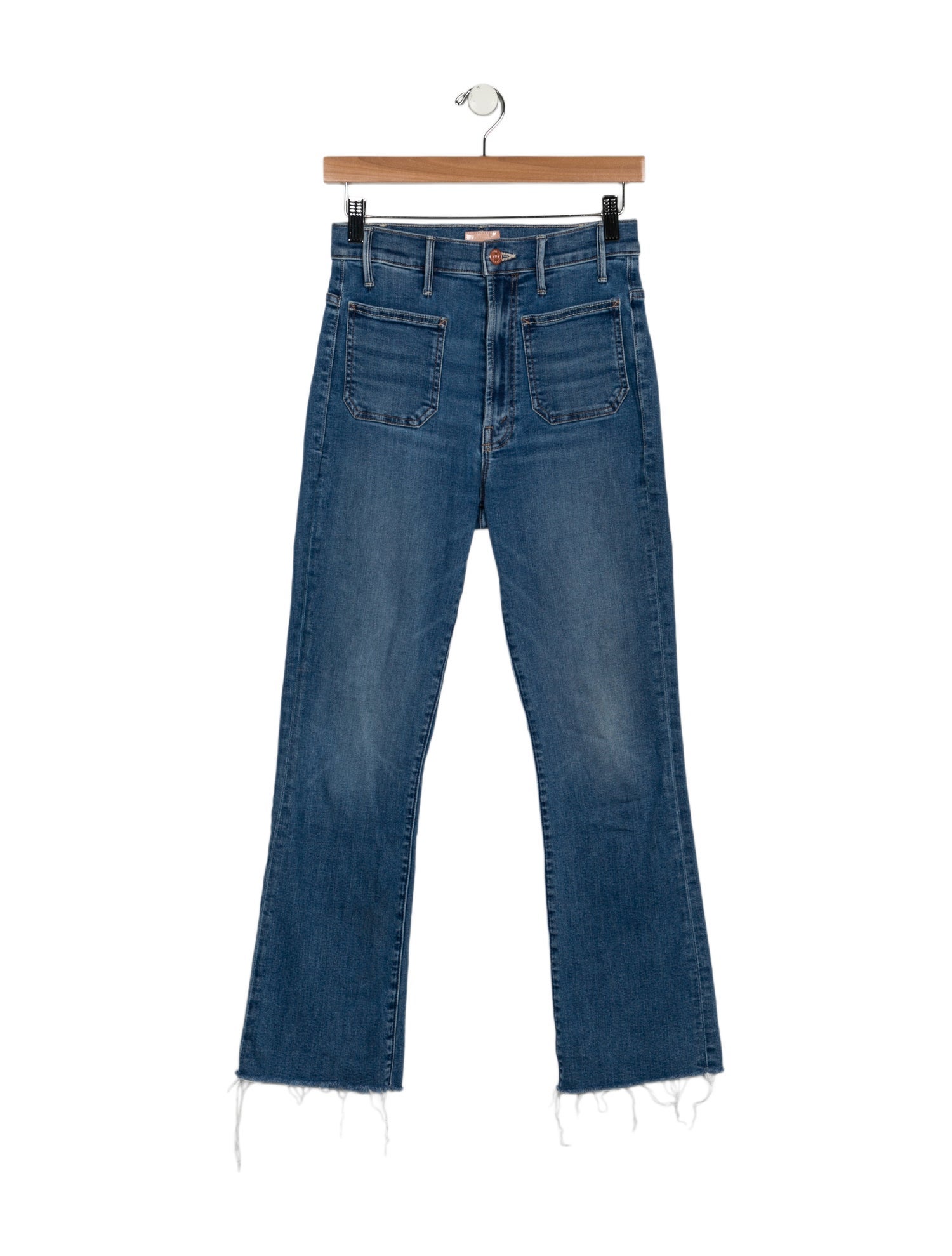 Mother High-Rise Straight Leg Jeans