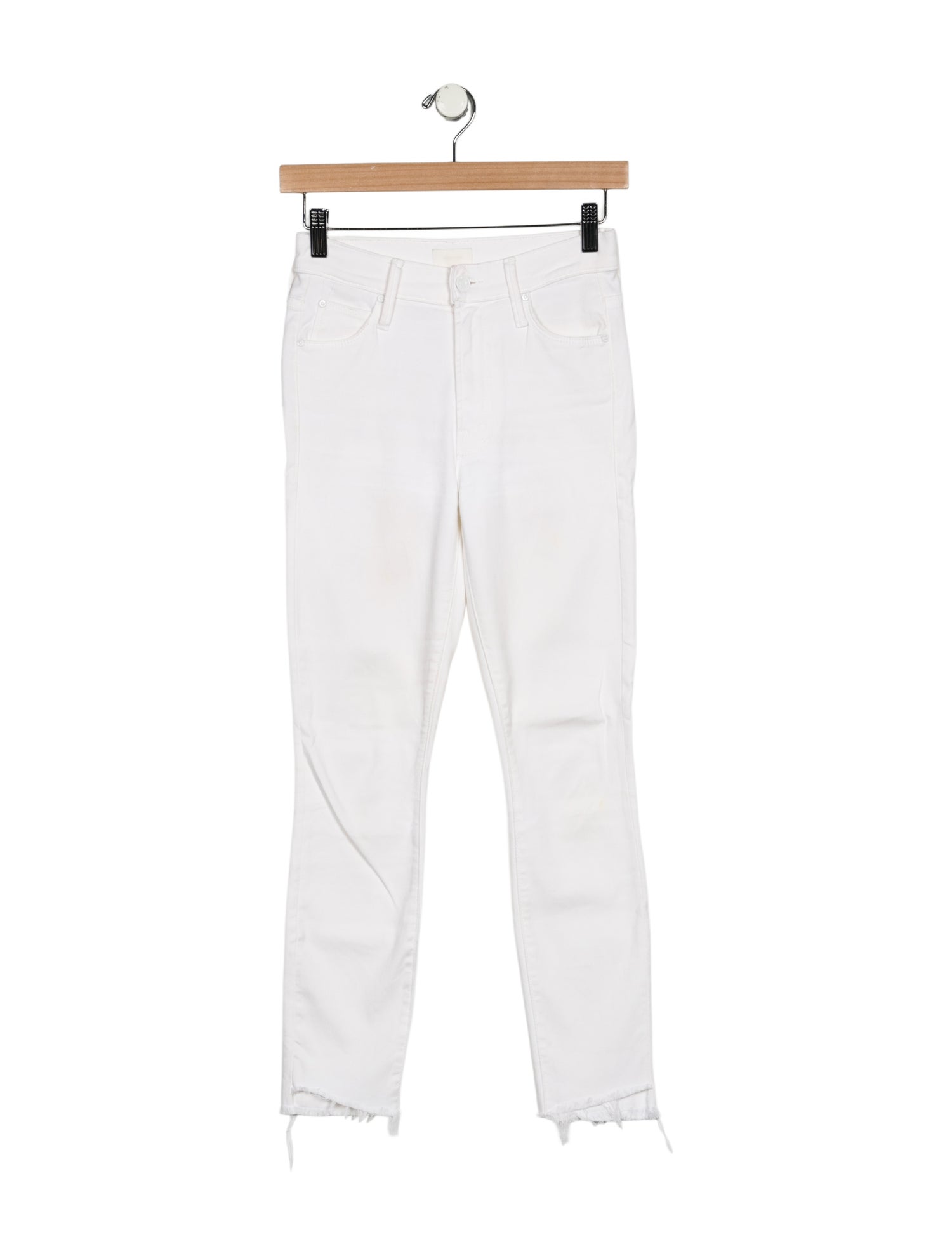 Mother Mid-Rise Skinny Leg Jeans