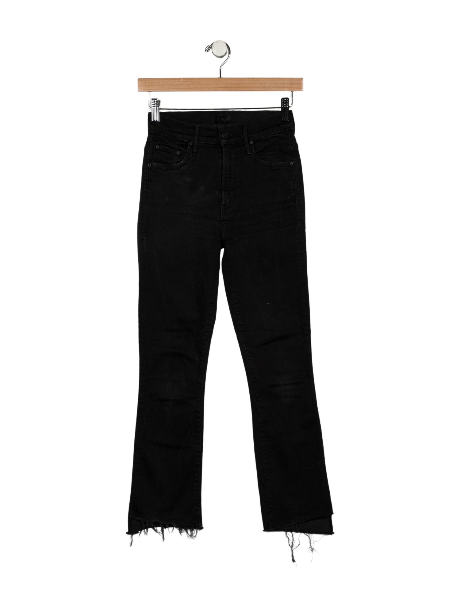 Mother Mid-Rise Straight Leg Jeans