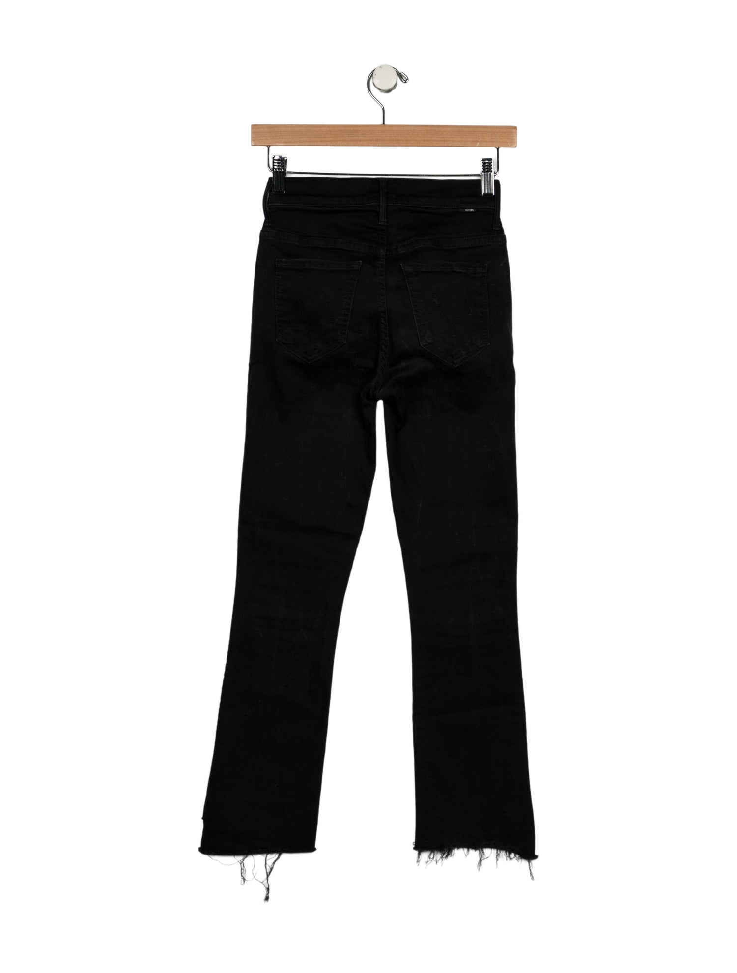 Mother Mid-Rise Straight Leg Jeans