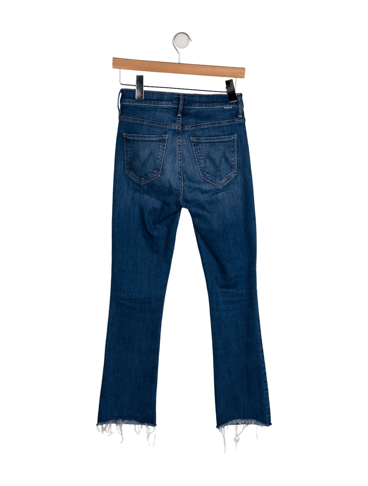 Mother Mid-Rise Straight Leg Jeans