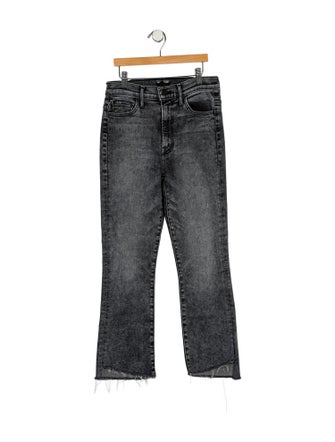 Mother Mid-Rise Straight Leg Jeans
