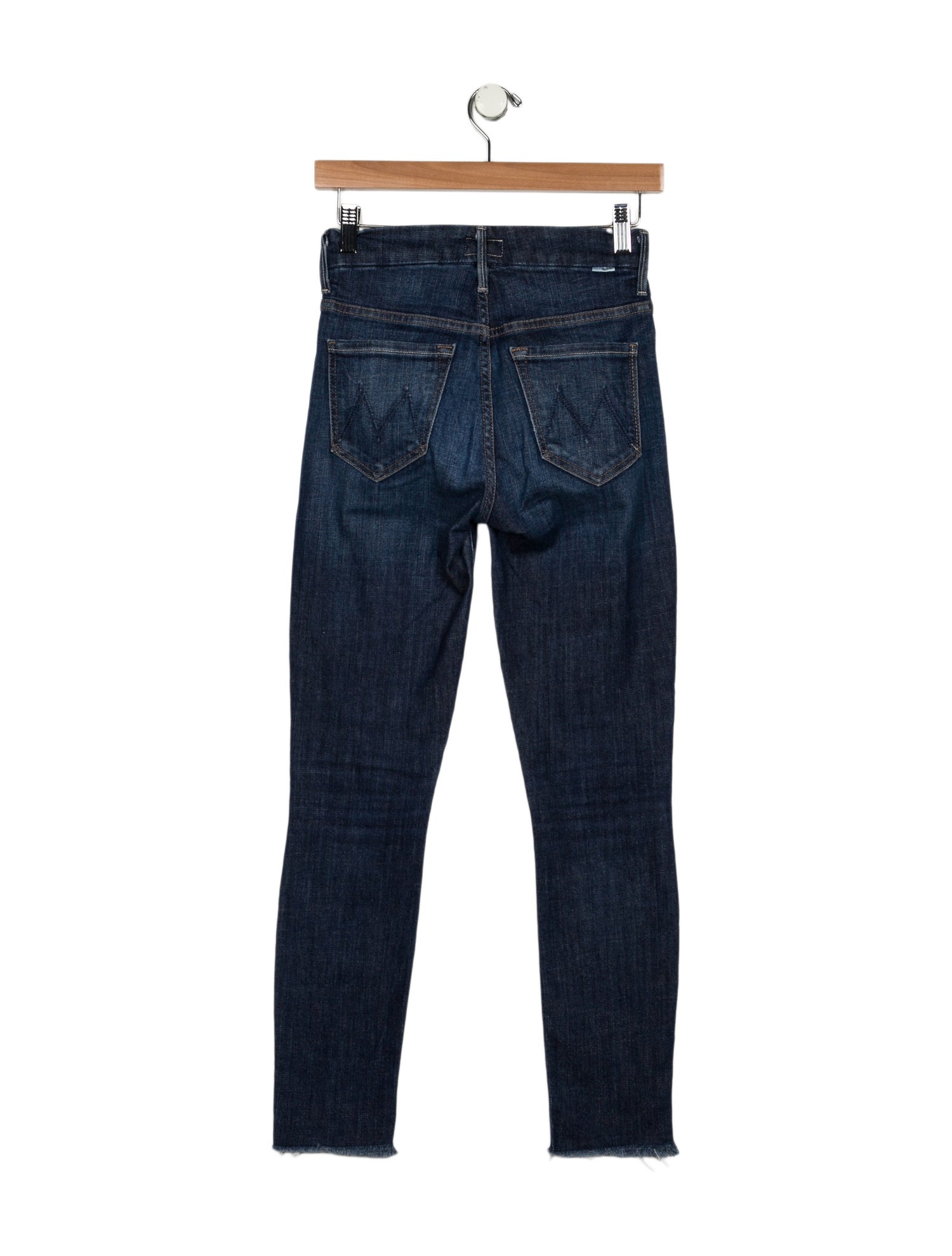 Mother Mid-Rise Skinny Leg Jeans