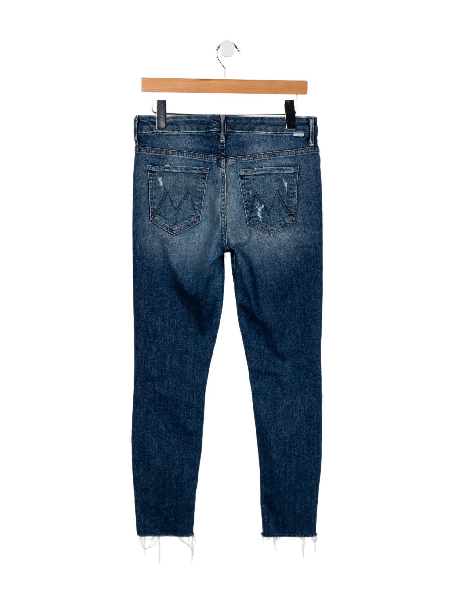 Mother Mid-Rise Skinny Leg Jeans