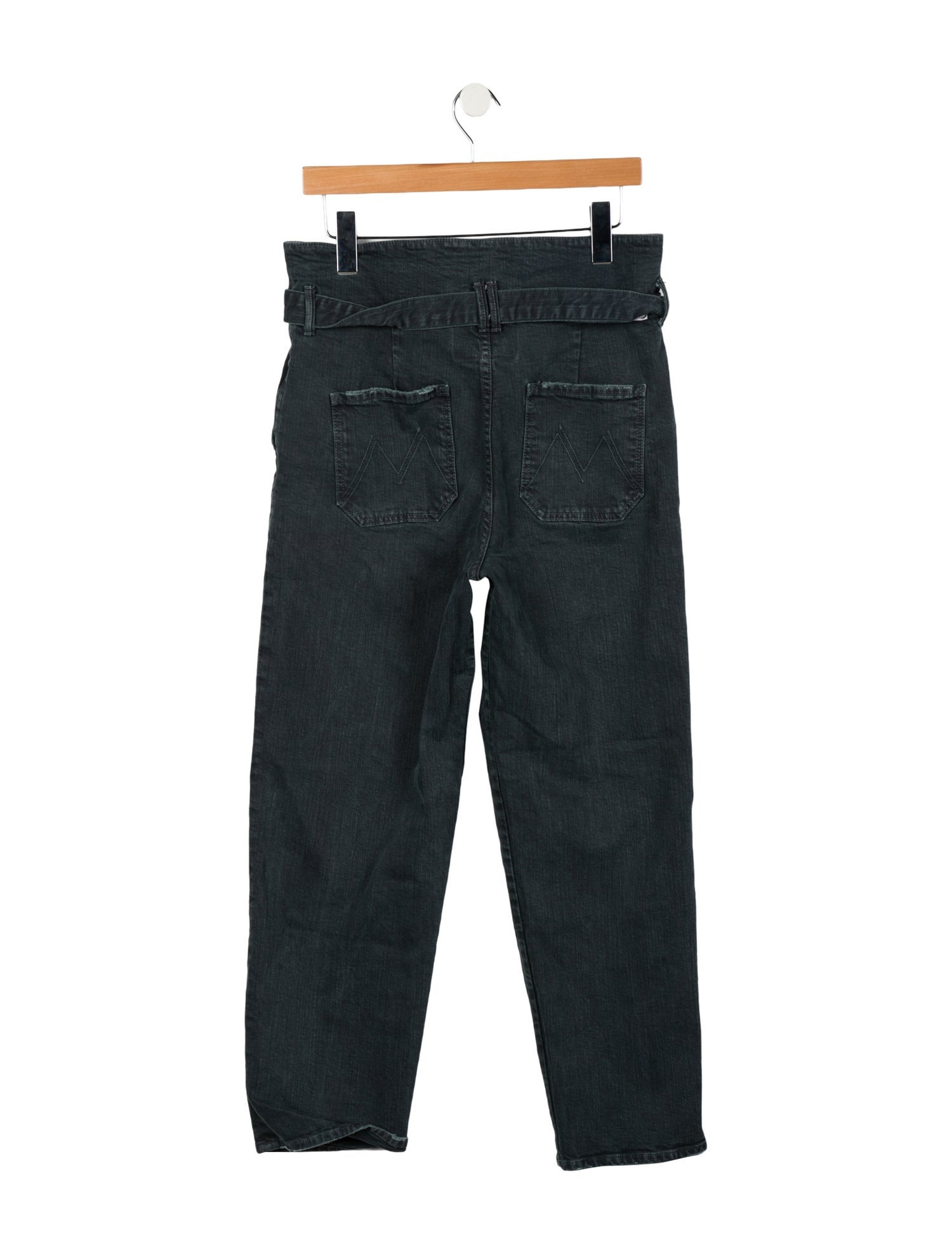 Mother High-Rise Straight Leg Jeans