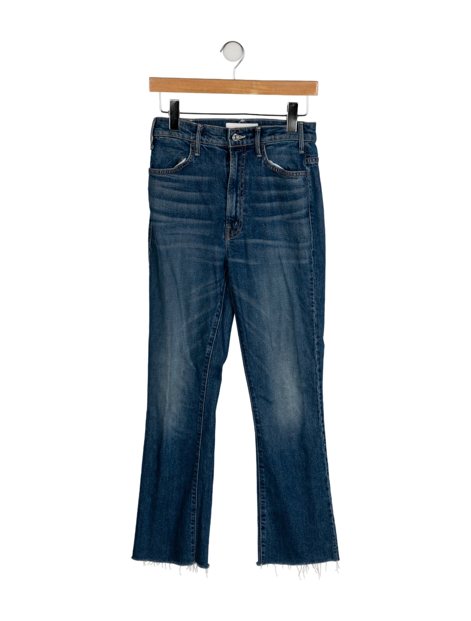 Mother High-Rise Straight Leg Jeans