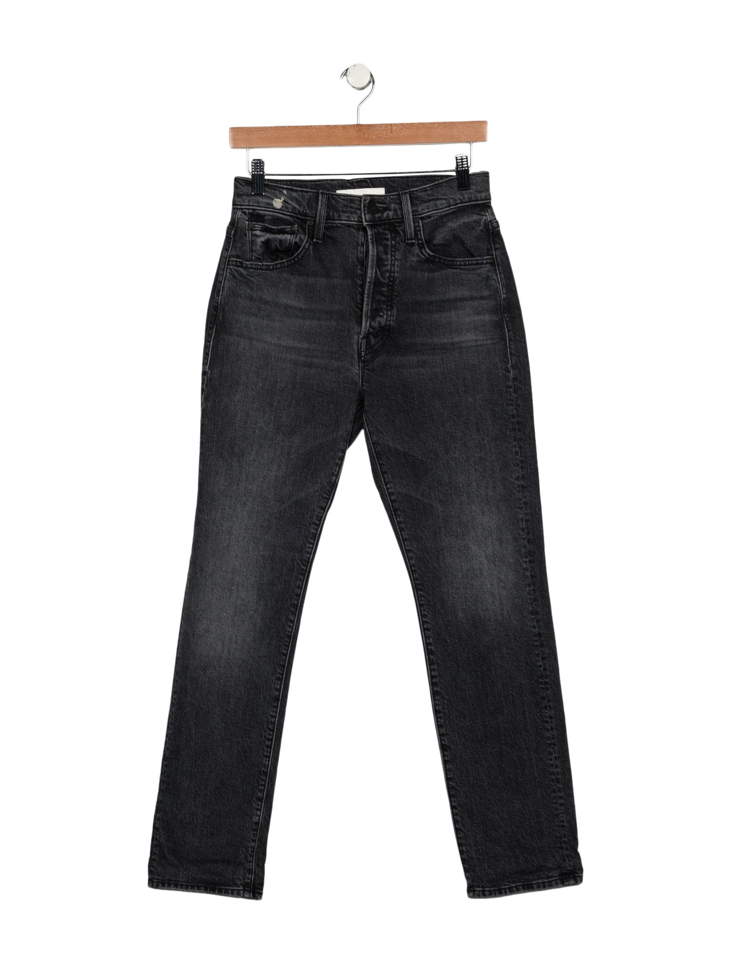Mother High-Rise Straight Leg Jeans