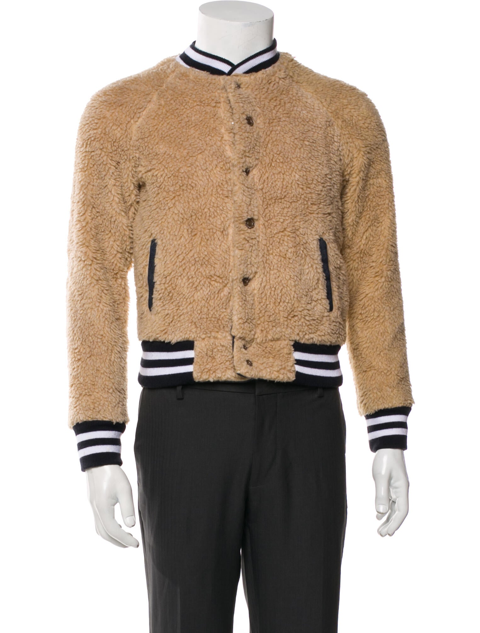 Mother Striped Varsity Jacket