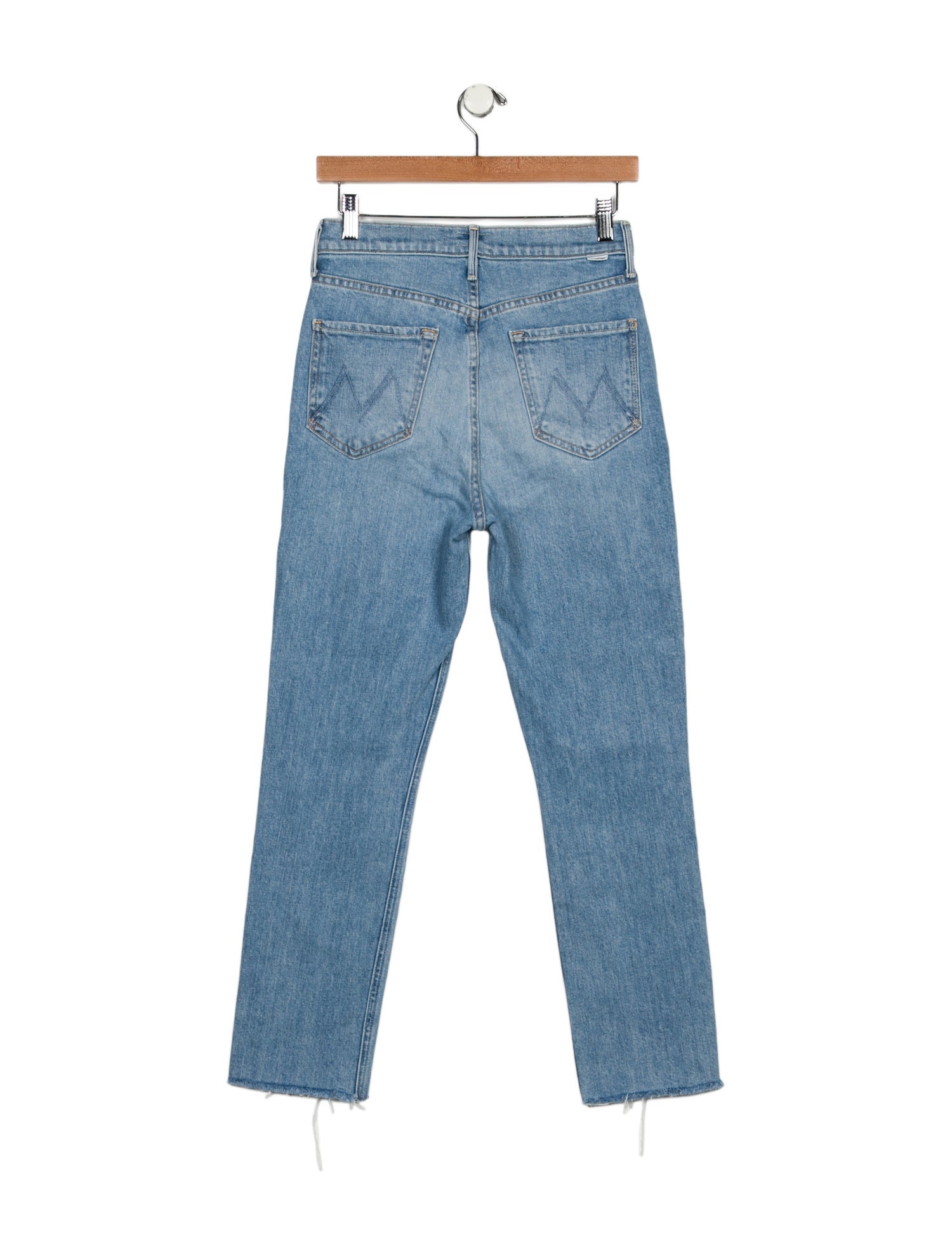 Mother High-Rise Straight Leg Jeans