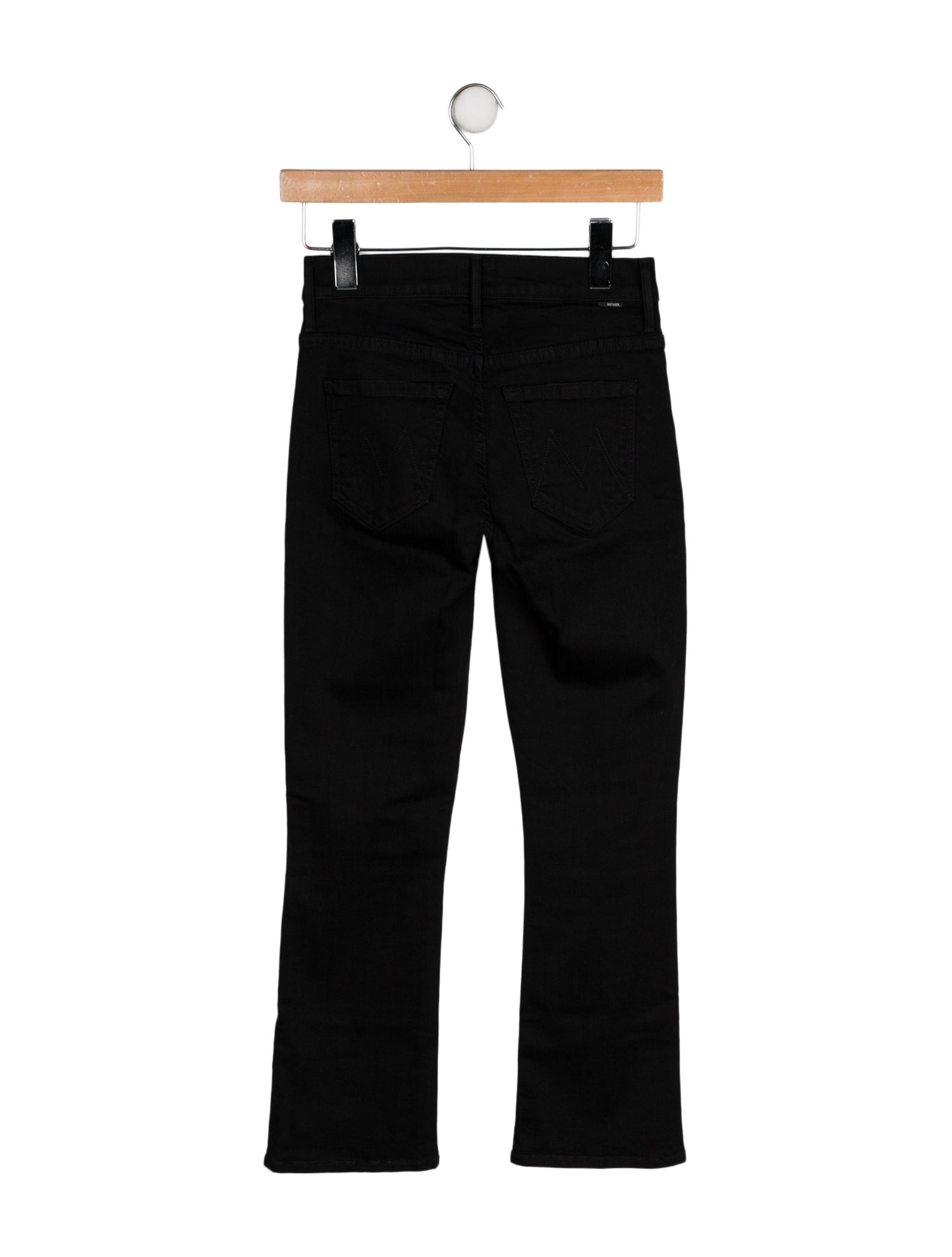 Mother Mid-Rise Straight Leg Jeans
