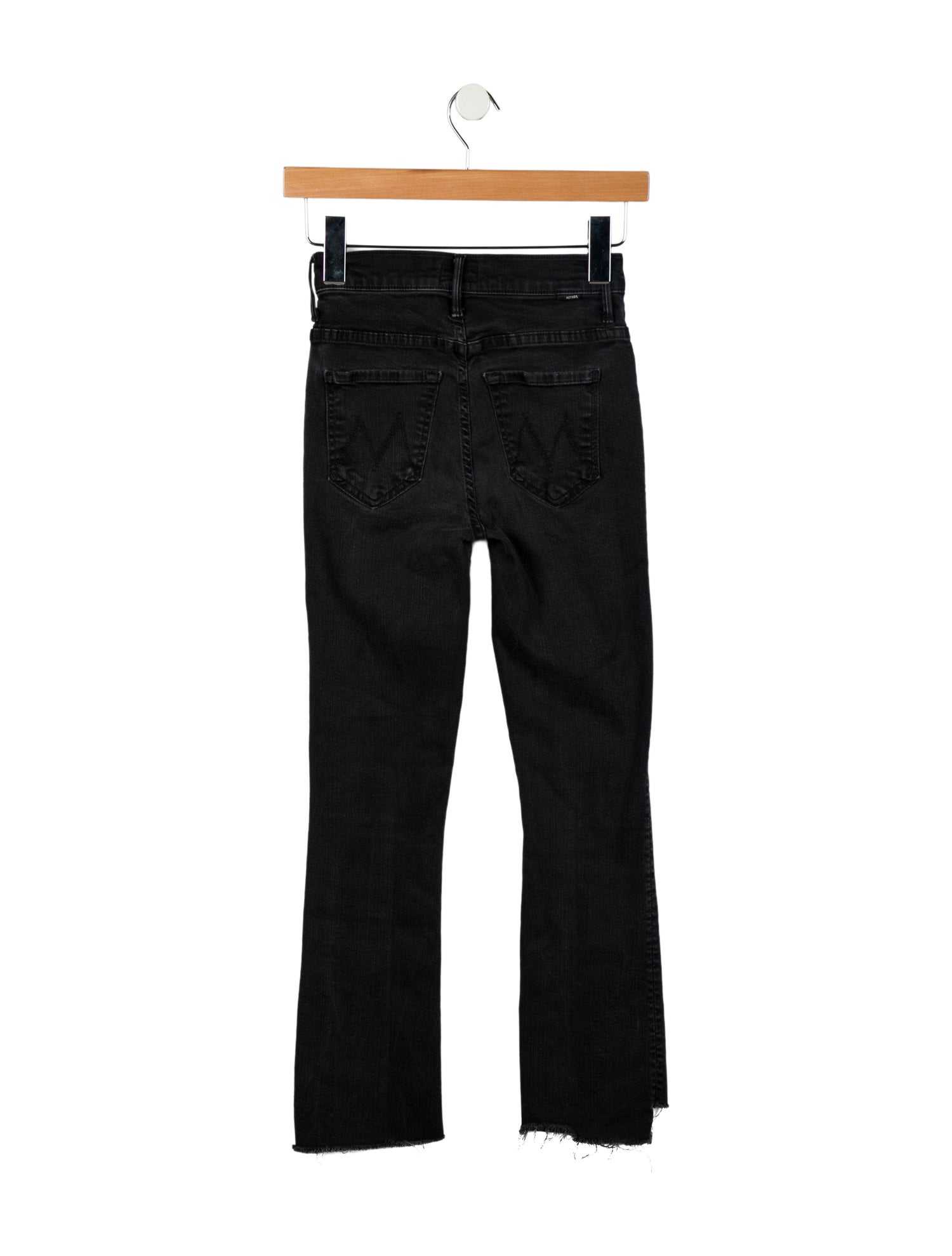 Mother Mid-Rise Straight Leg Jeans