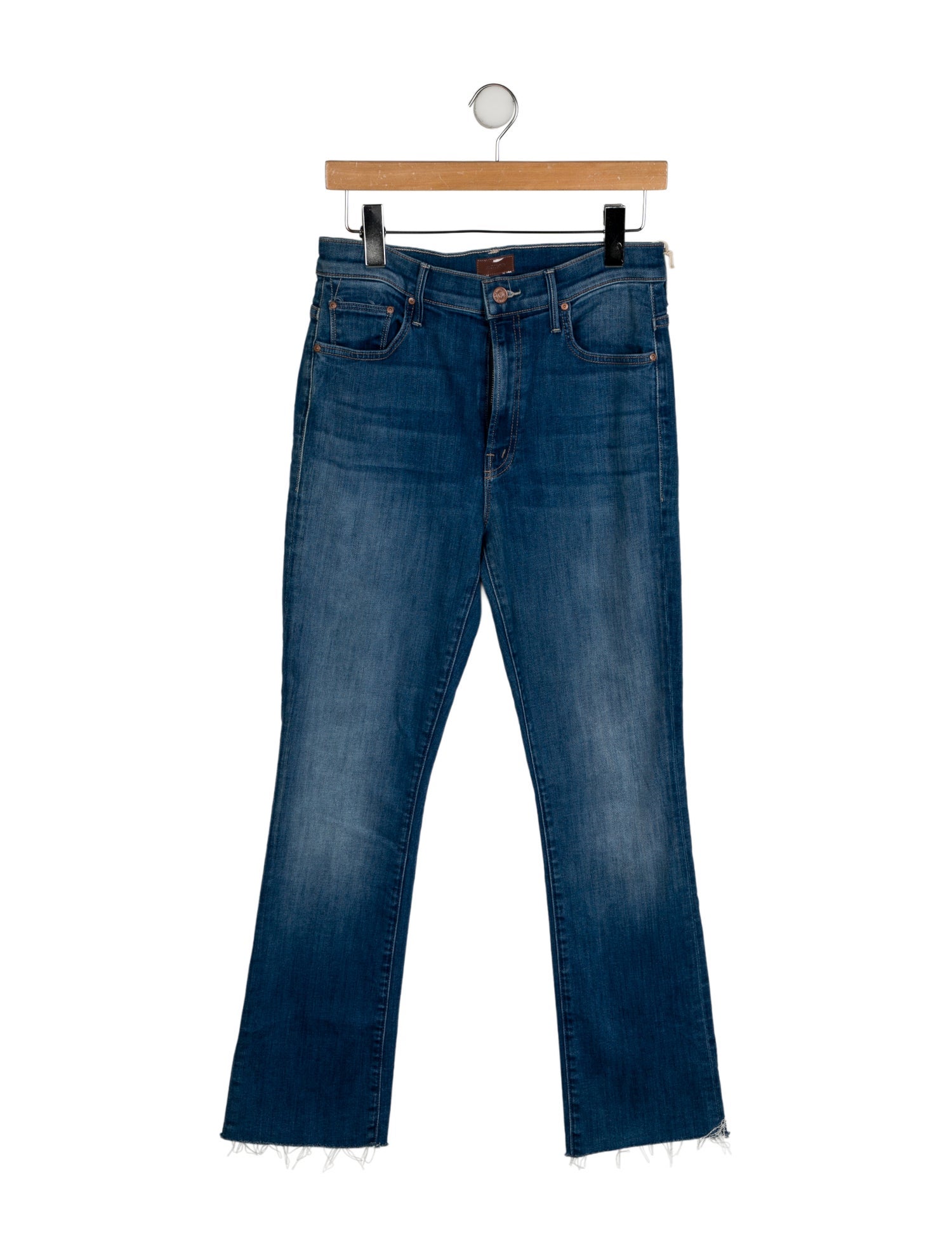 Mother Mid-Rise Straight Leg Jeans w/ Tags