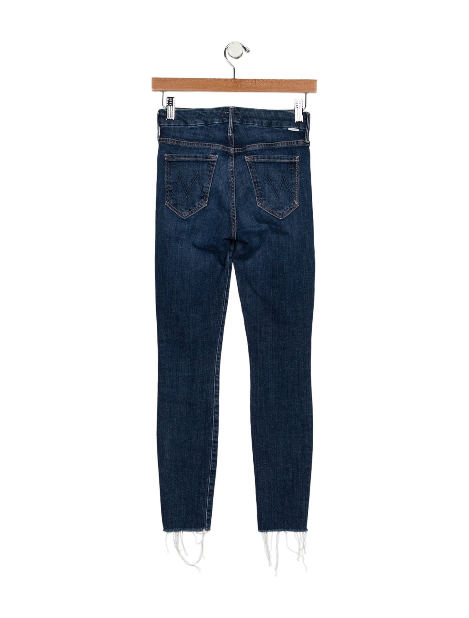 Mother Mid-Rise Skinny Leg Jeans