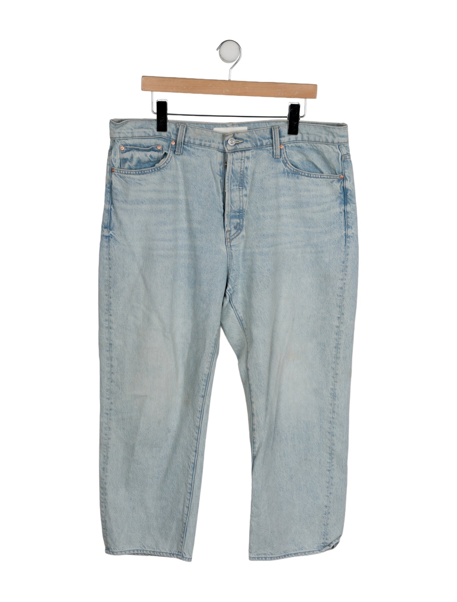 Mother High-Rise Wide Leg Jeans