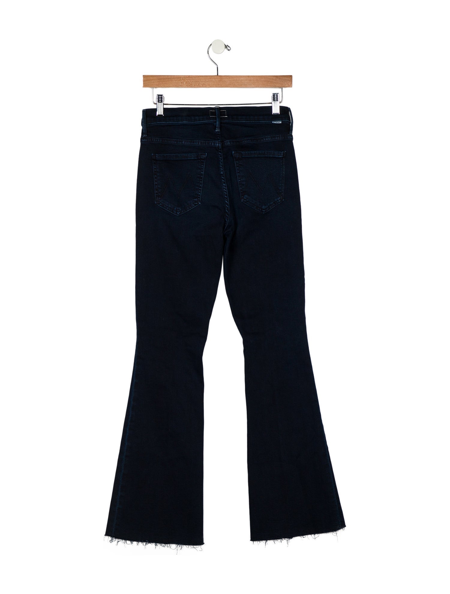 Mother Mid-Rise Wide Leg Jeans