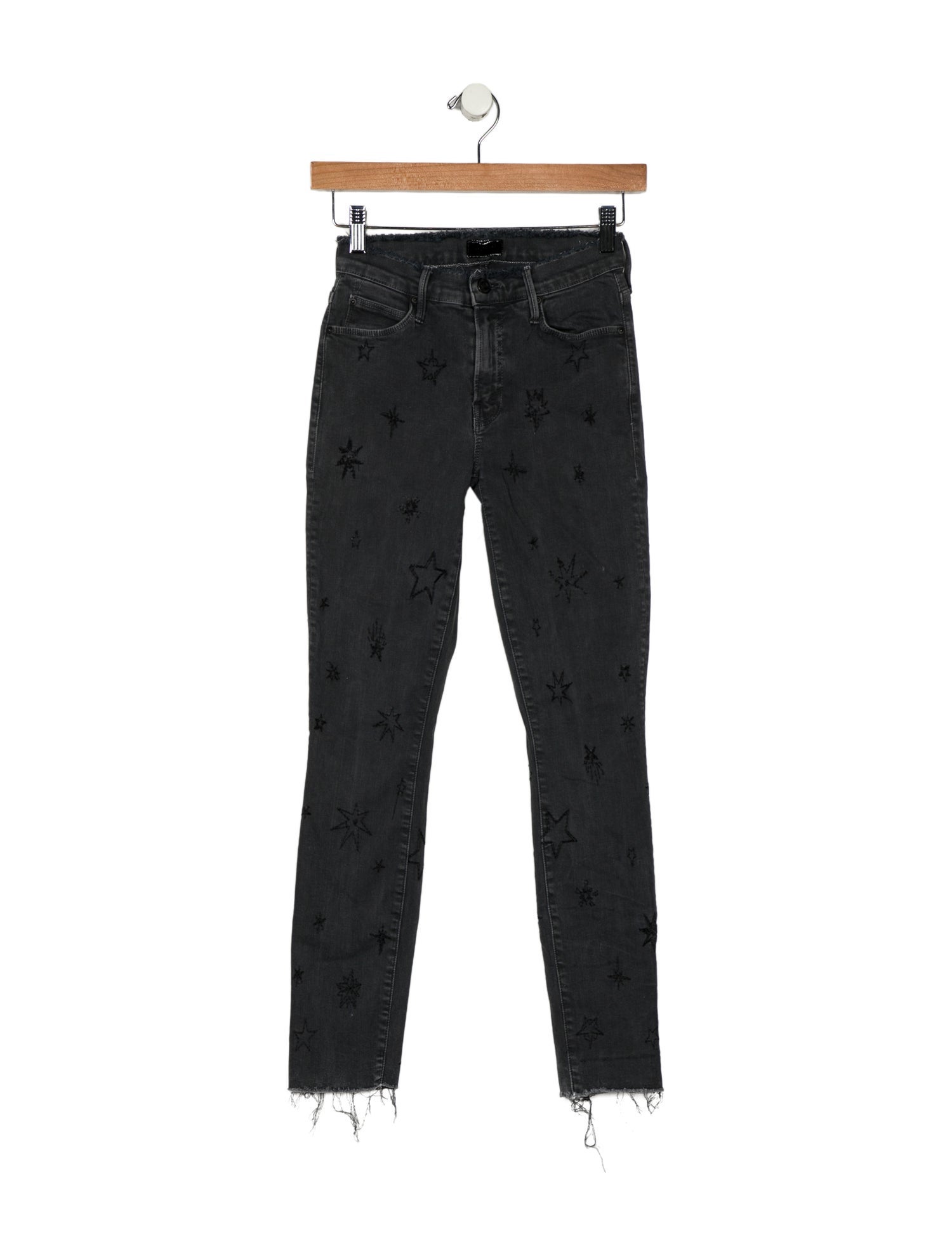 Mother Mid-Rise Skinny Leg Jeans