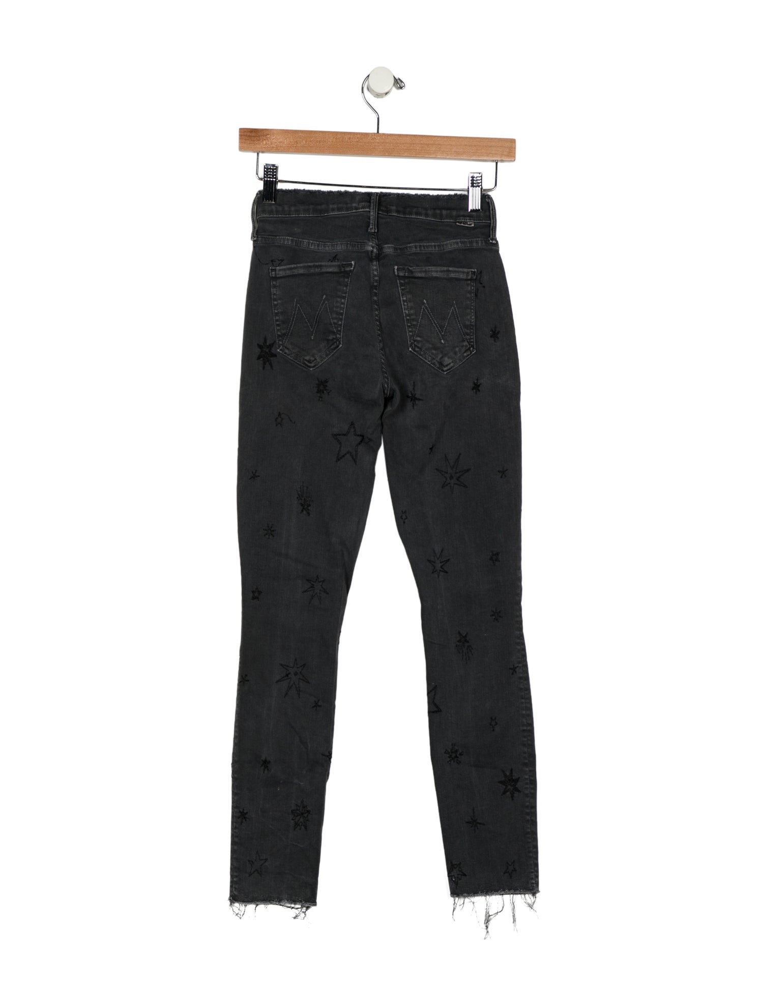 Mother Mid-Rise Skinny Leg Jeans