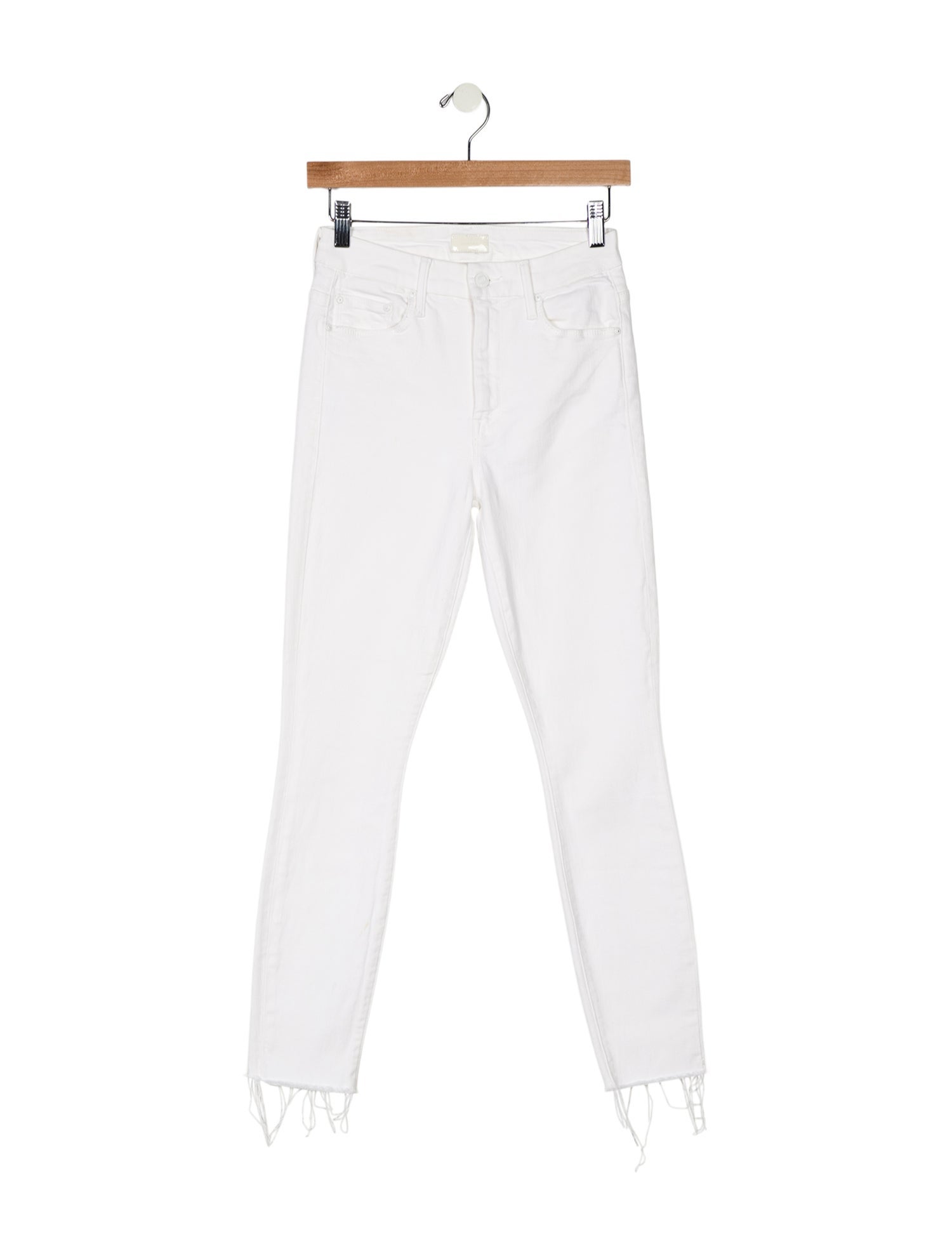 Mother Mid-Rise Skinny Leg Jeans