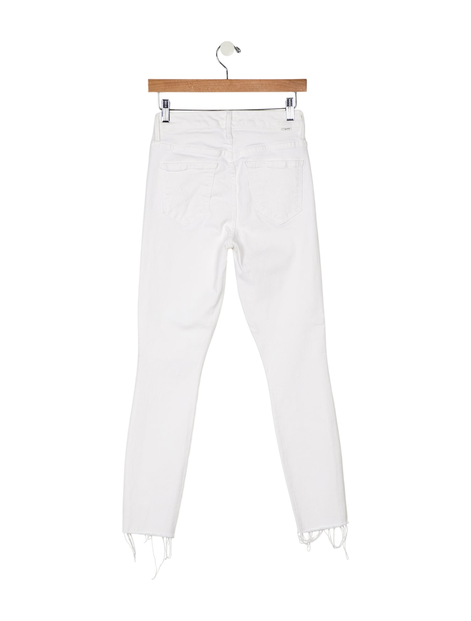 Mother Mid-Rise Skinny Leg Jeans