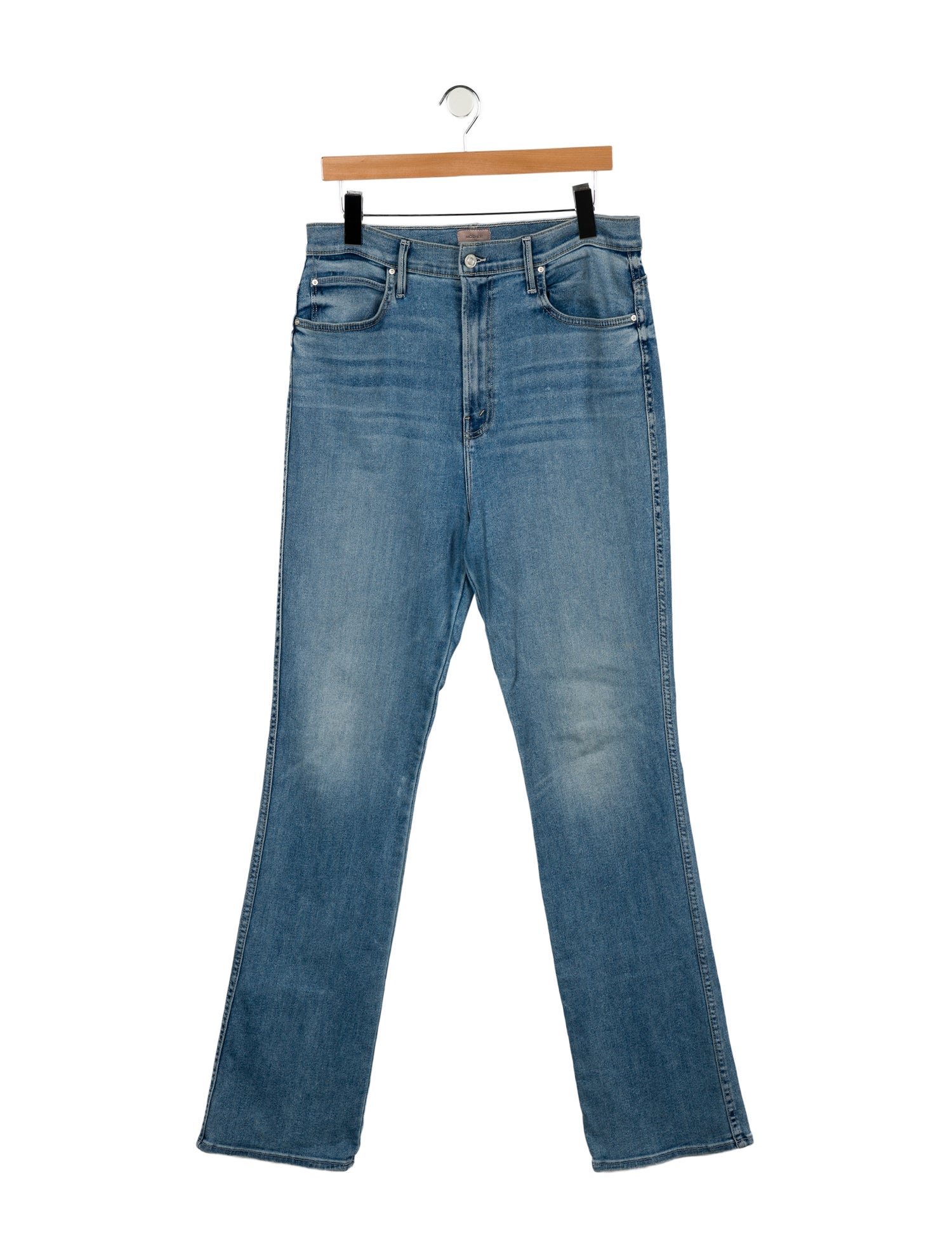 Mother High-Rise Wide Leg Jeans