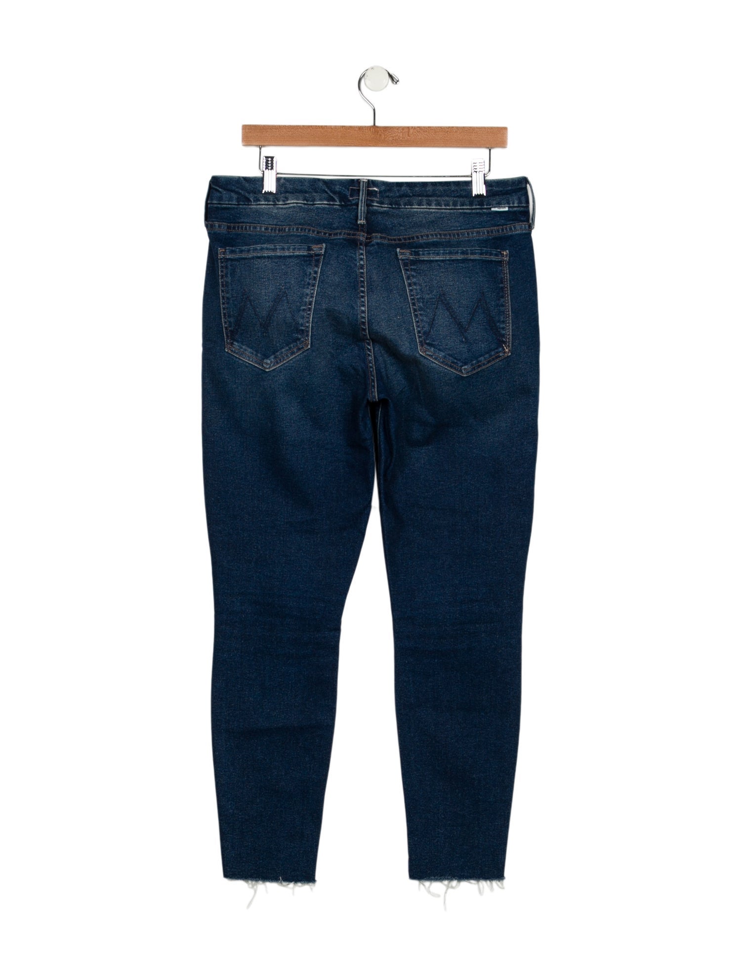Mother Mid-Rise Skinny Leg Jeans