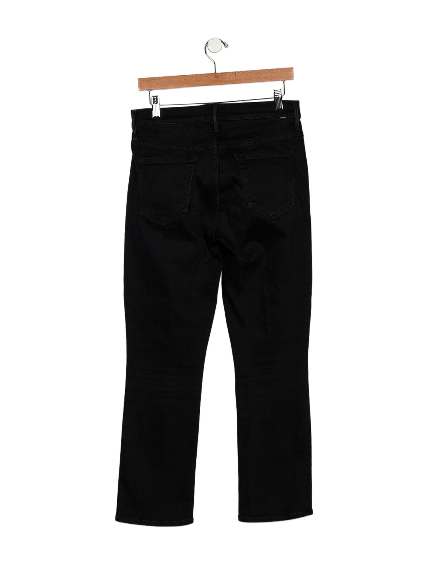 Mother Mid-Rise Straight Leg Jeans