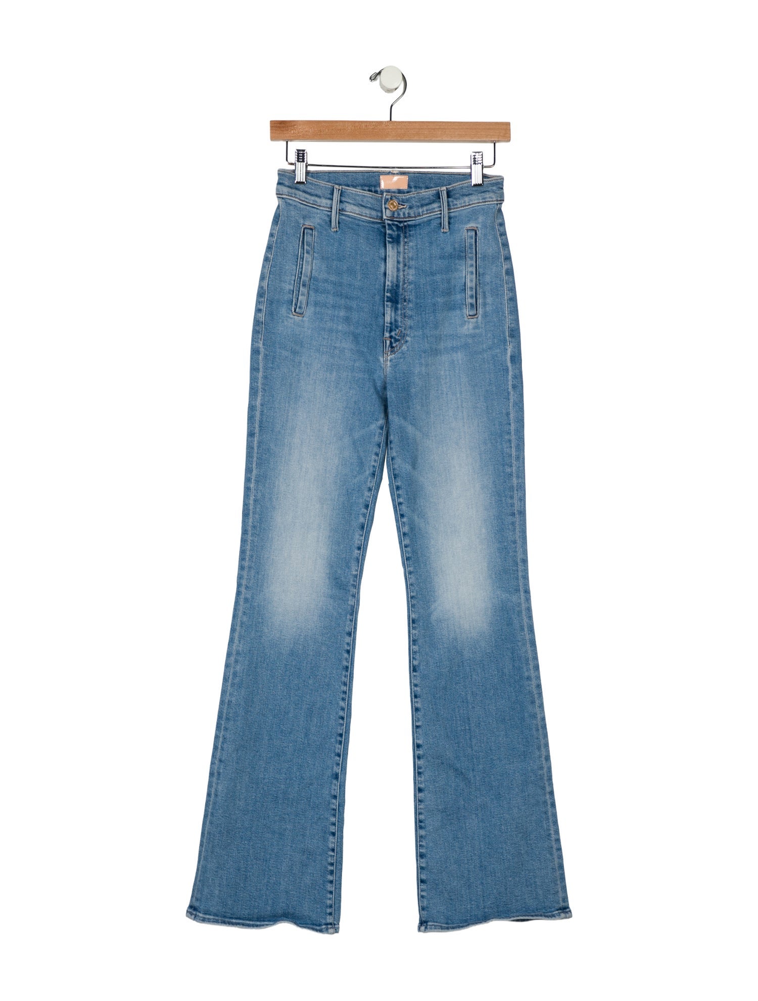 Mother High-Rise Wide Leg Jeans