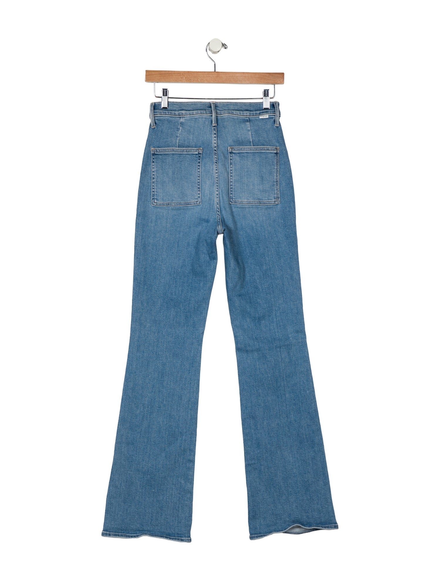 Mother High-Rise Wide Leg Jeans