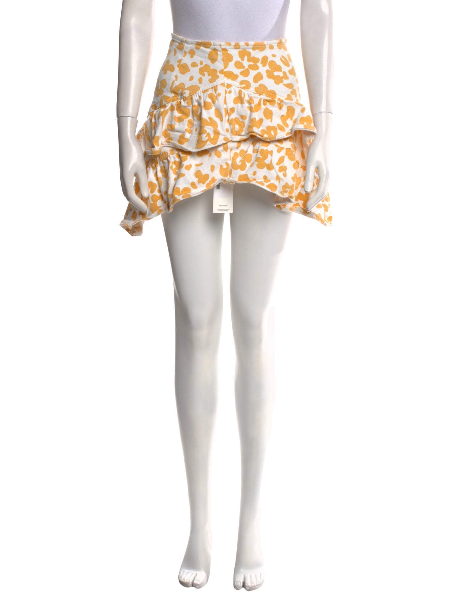 Mother Printed Mini Skirt