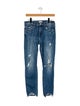 Mother Mid-Rise Skinny Leg Jeans