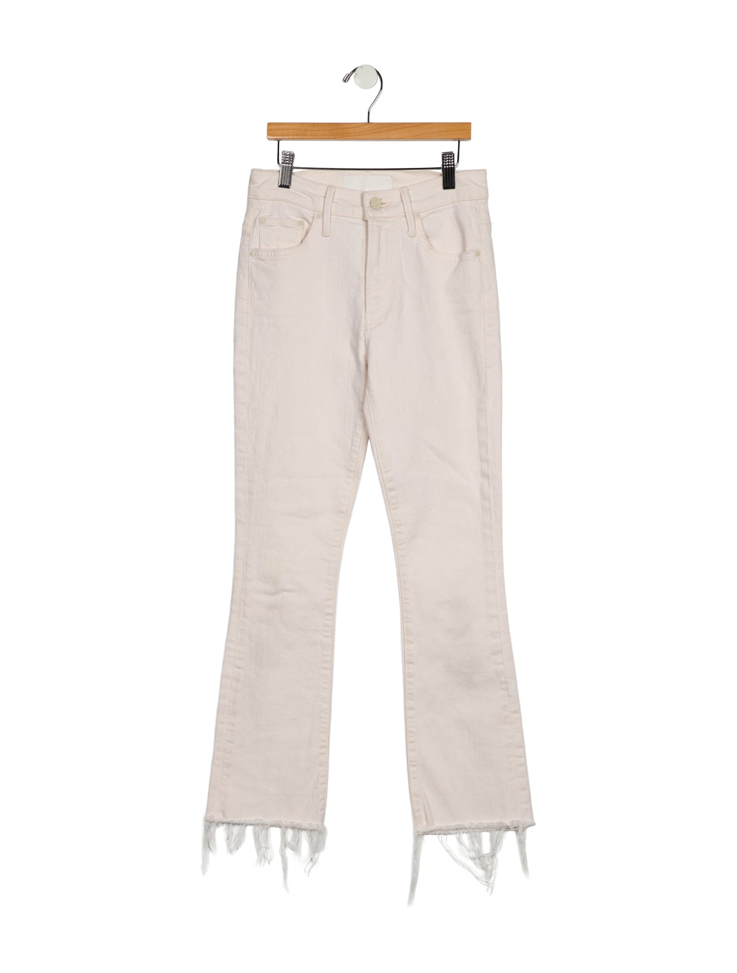 Mother Mid-Rise Straight Leg Jeans