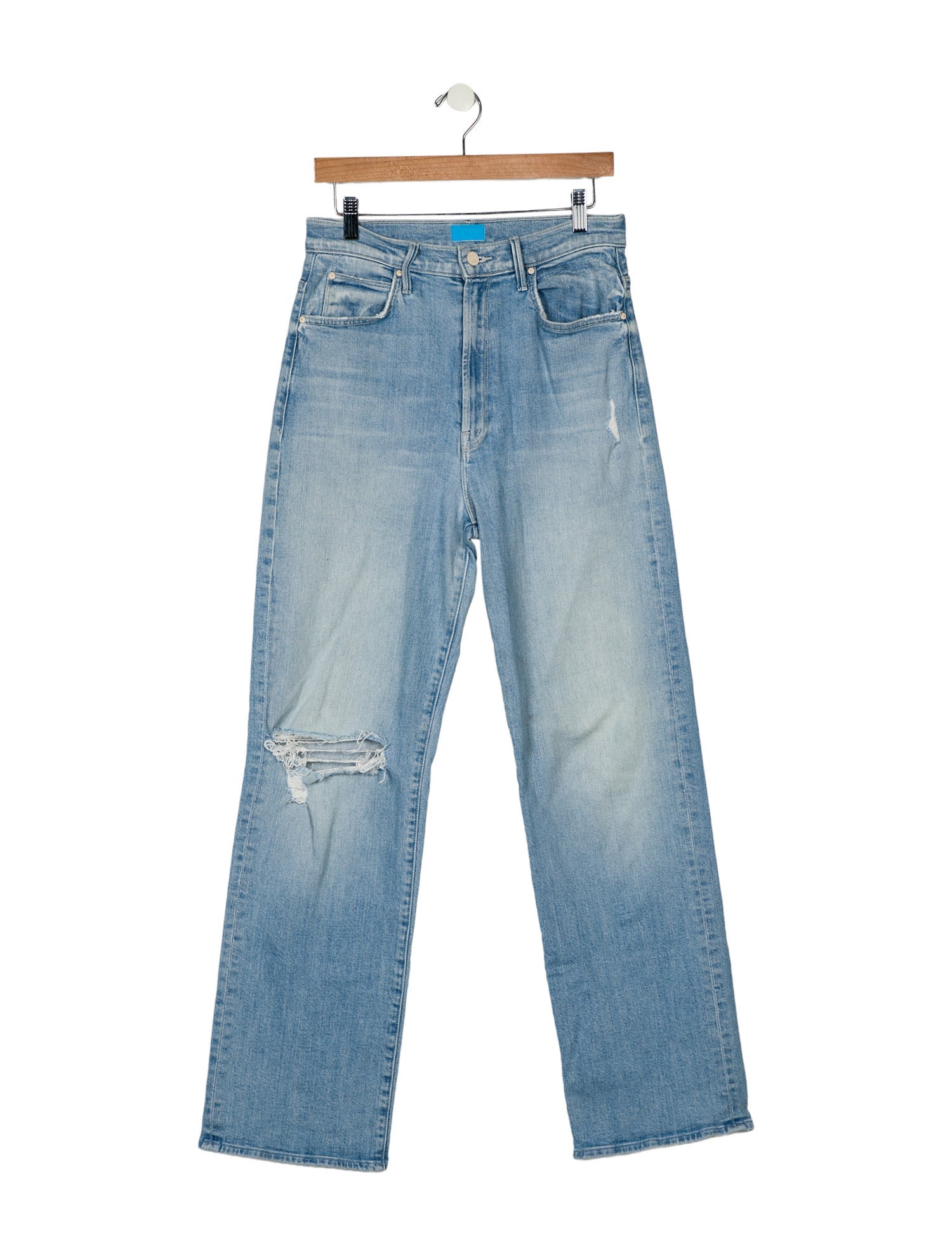 Mother High-Rise Wide Leg Jeans