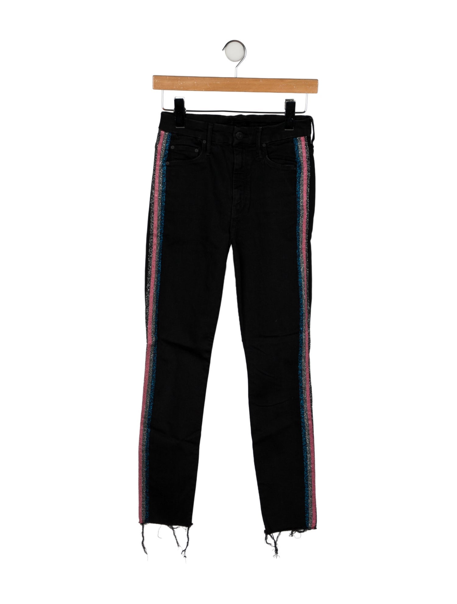 Mother Mid-Rise Skinny Leg Jeans