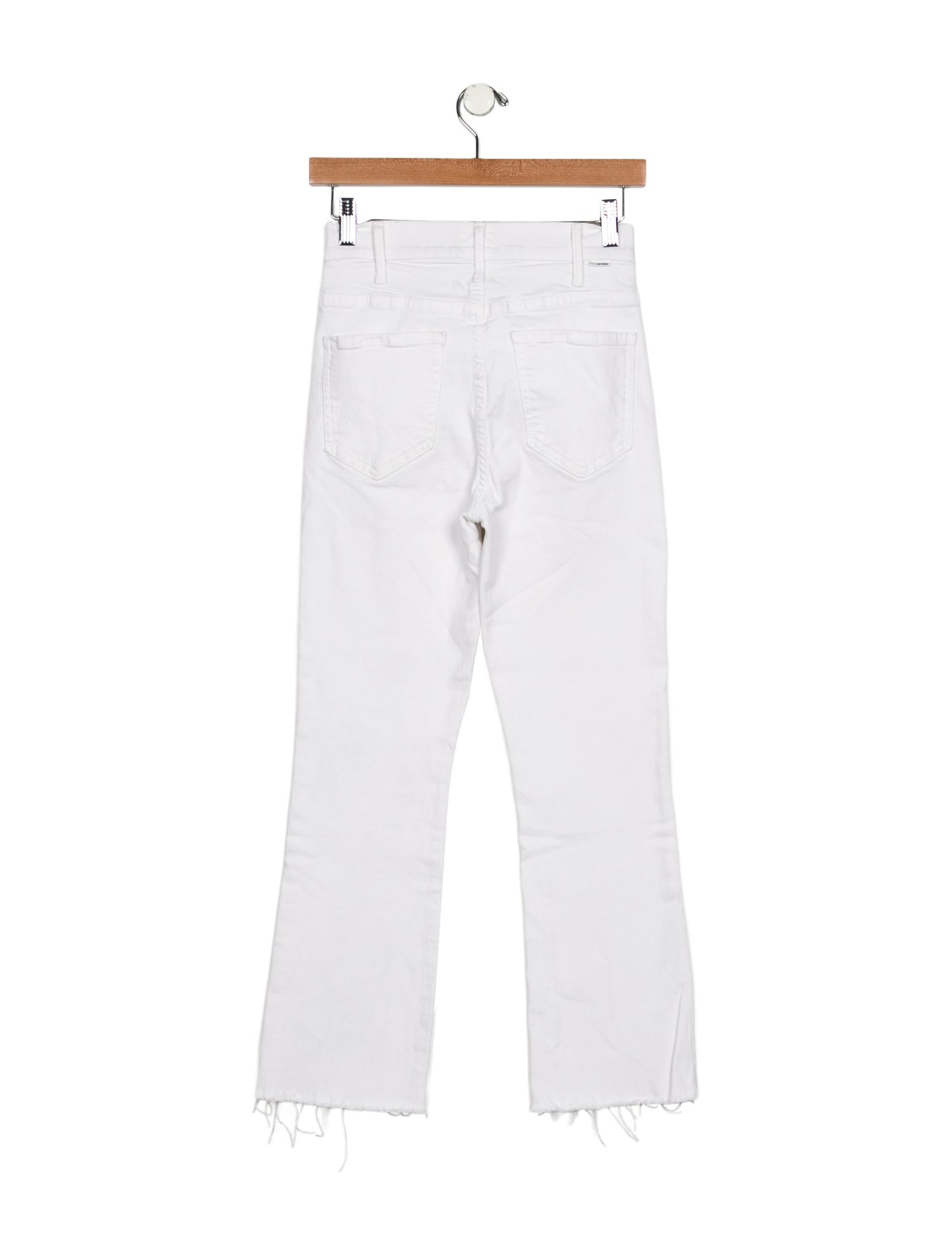 Mother Mid-Rise Straight Leg Jeans