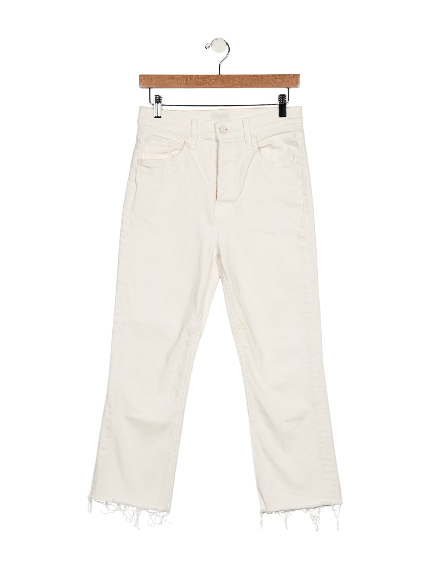 Mother High-Rise Straight Leg Jeans