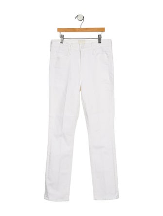 Mother Mid-Rise Skinny Leg Jeans