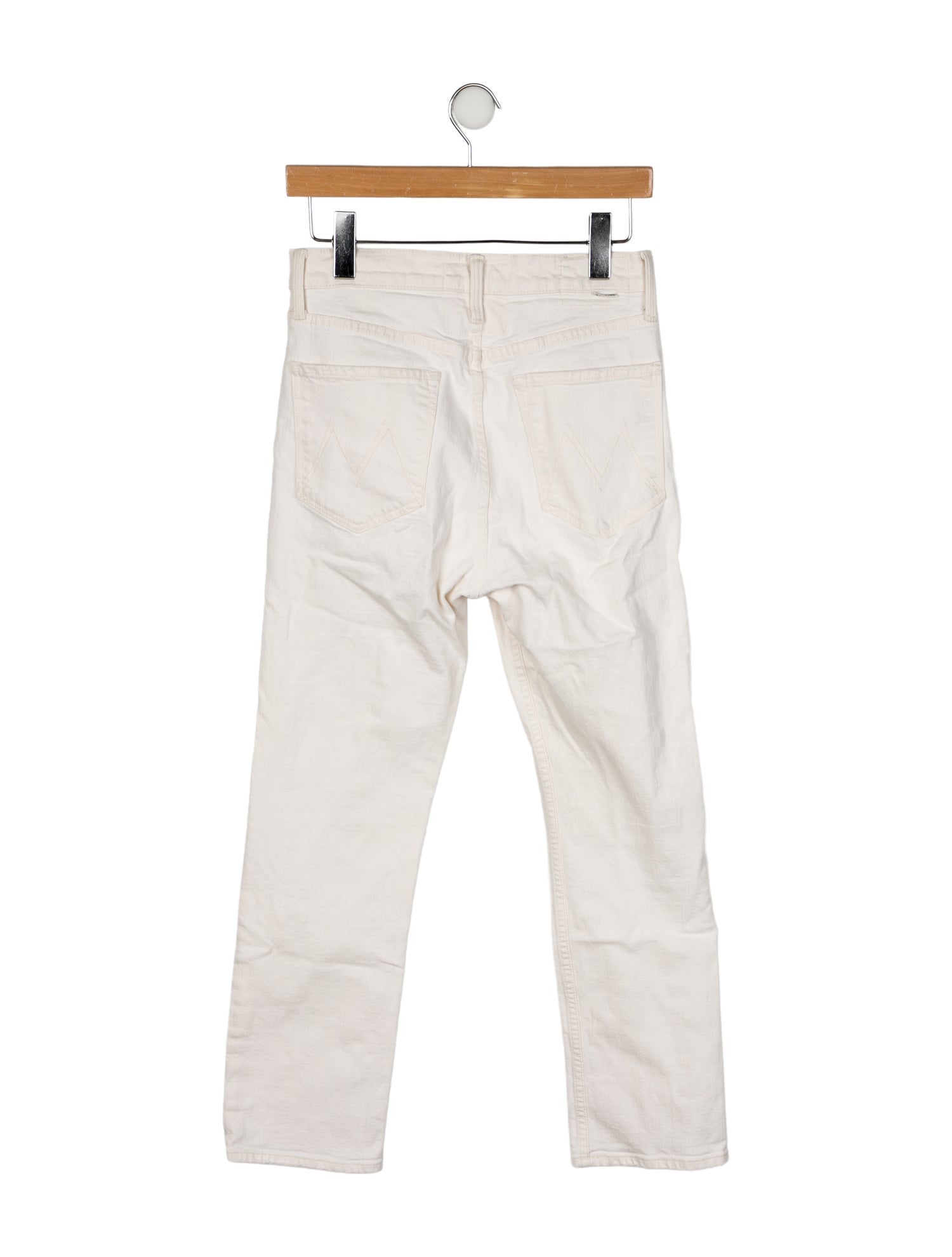 Mother High-Rise Straight Leg Jeans