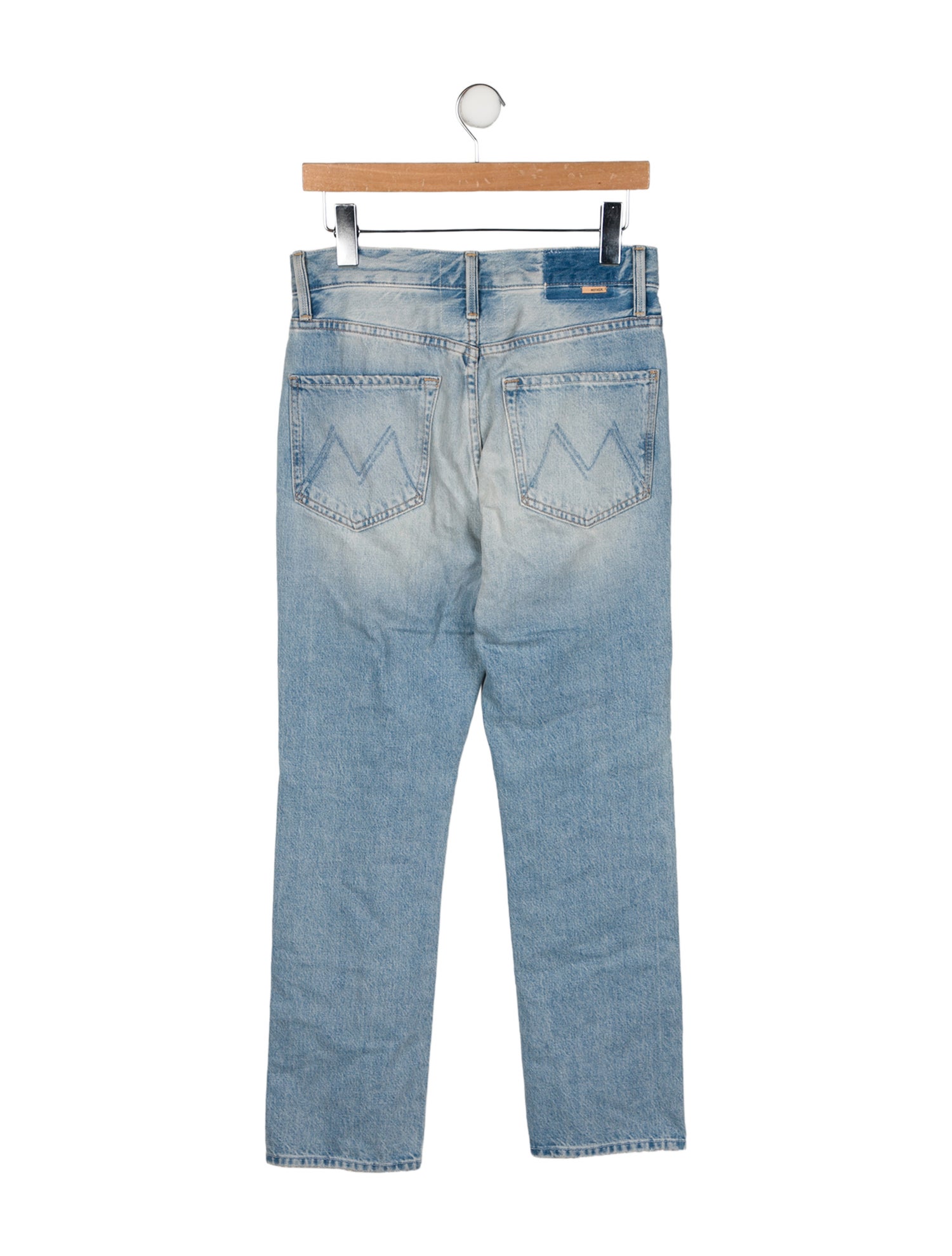 Mother High-Rise Straight Leg Jeans