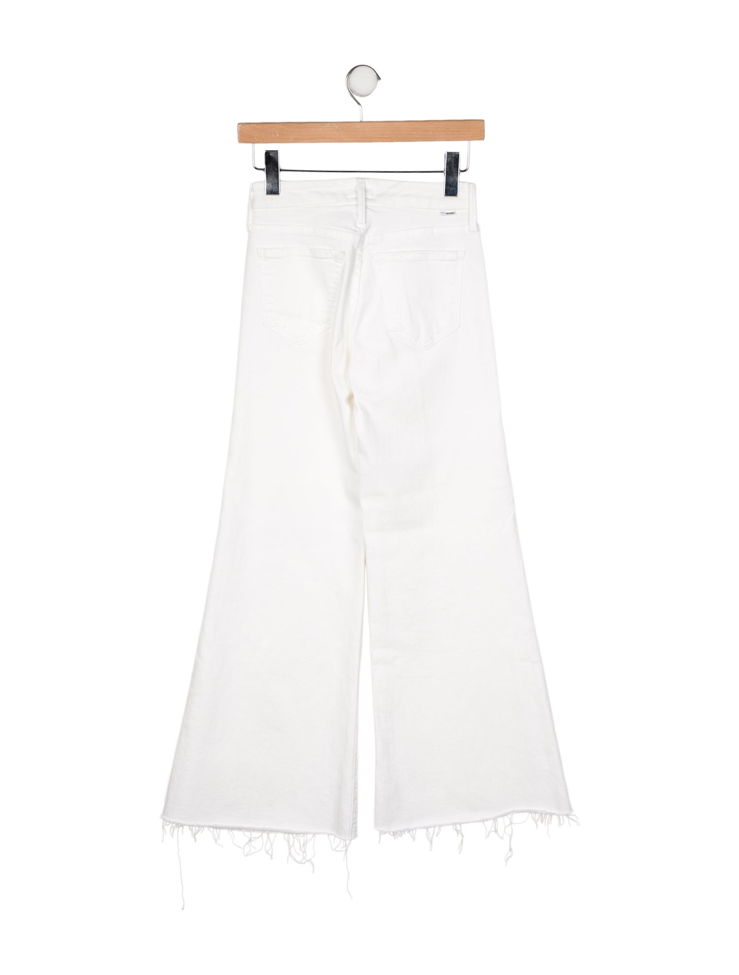 Mother Mid-Rise Wide Leg Jeans