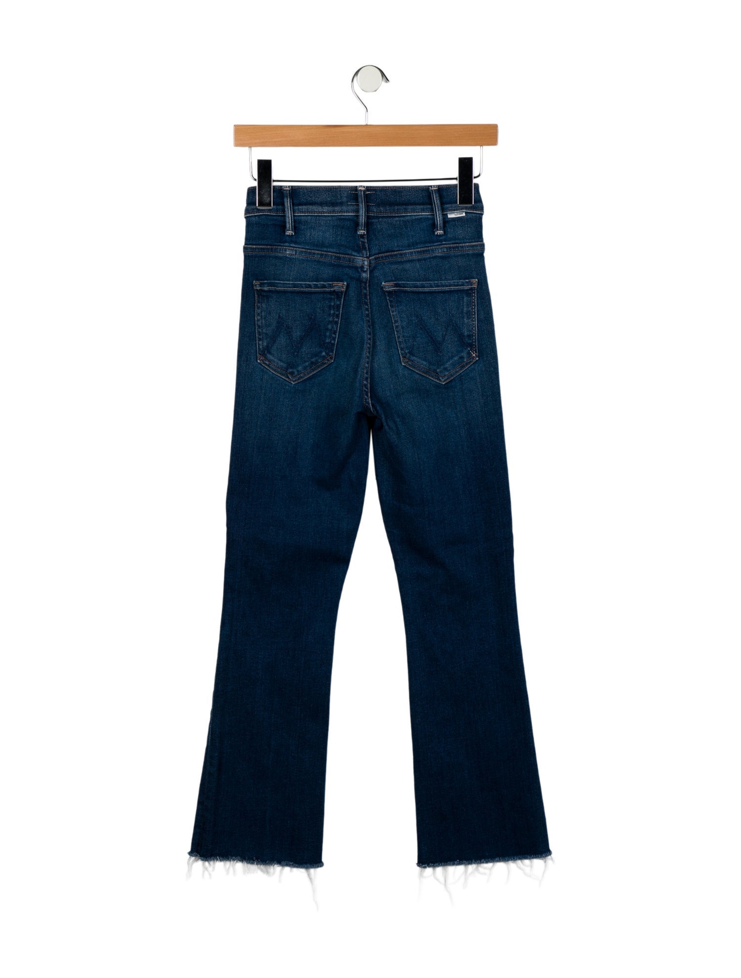 Mother Mid-Rise Straight Leg Jeans