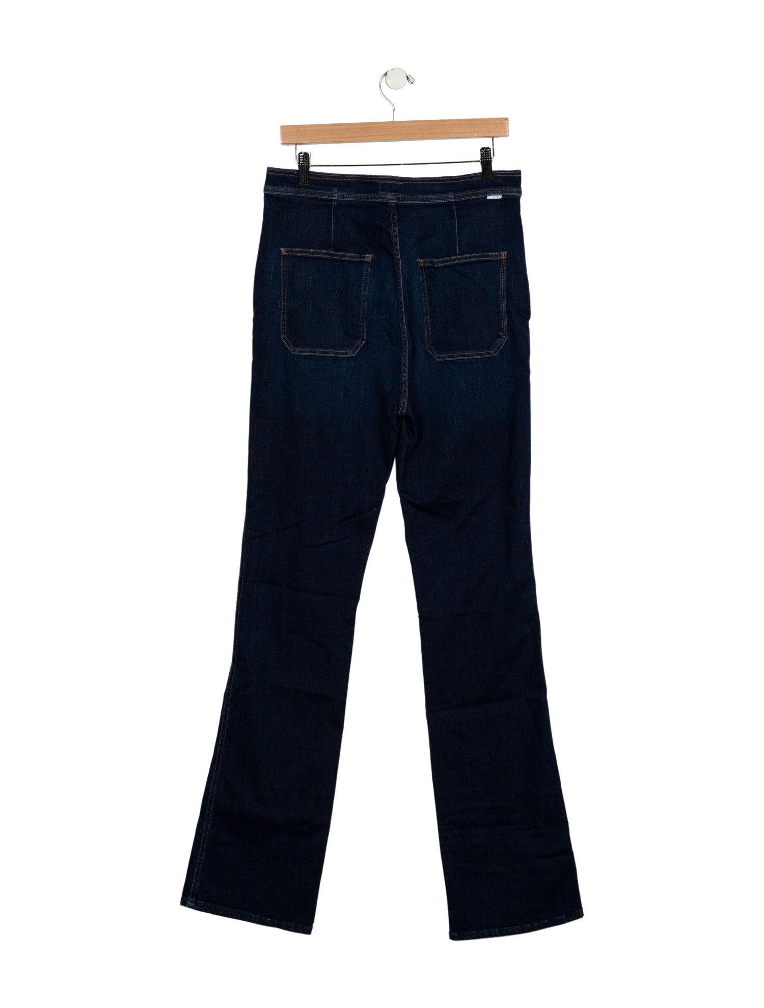 Mother High-Rise Wide Leg Jeans