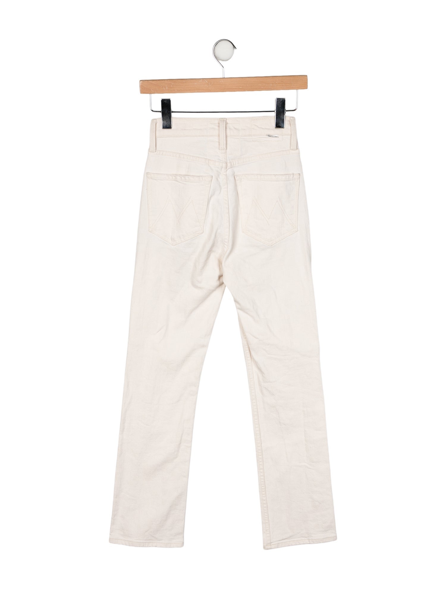 Mother High-Rise Straight Leg Jeans