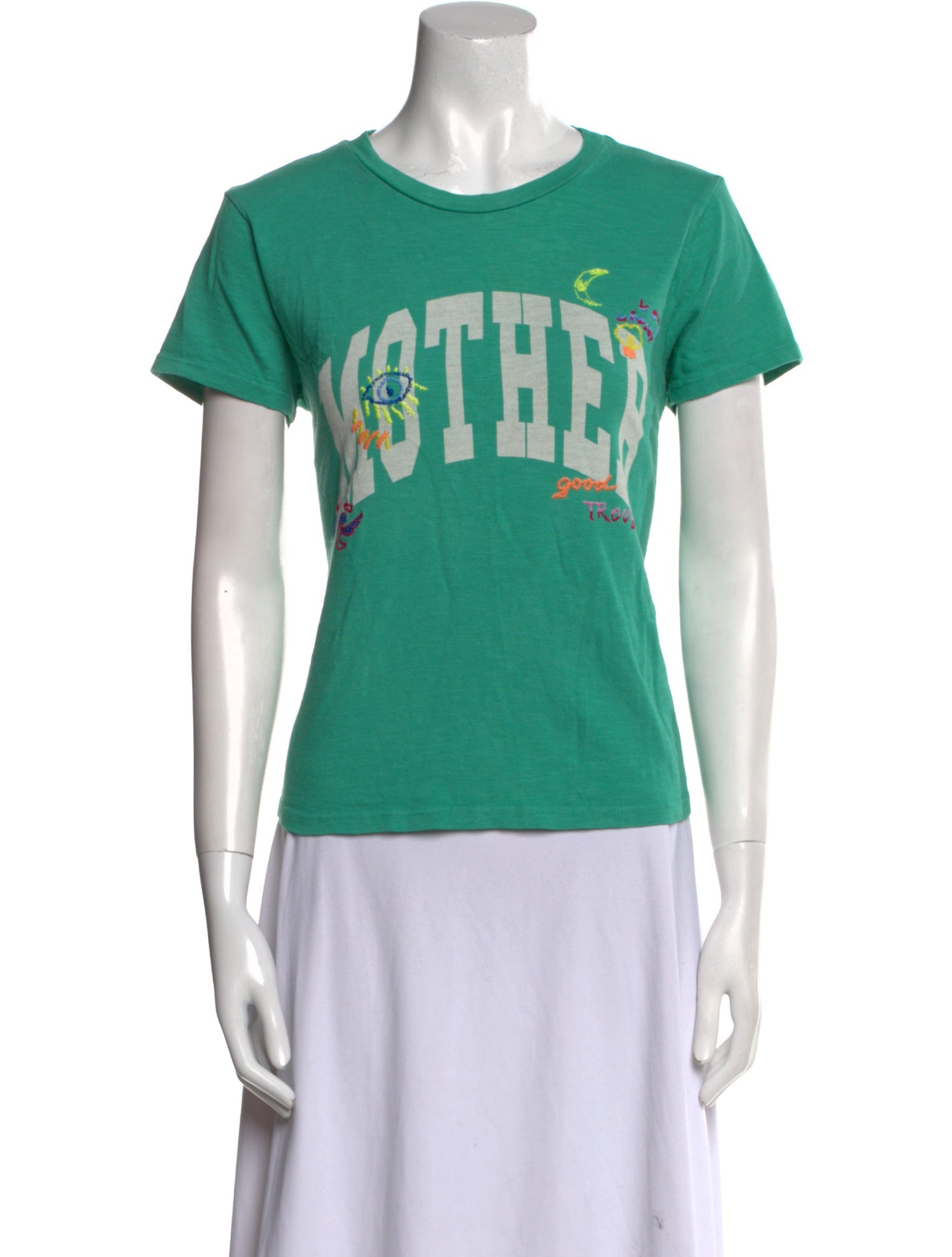 Mother Graphic Print Crew Neck T-Shirt