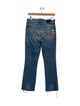 Mother Mid-Rise Straight Leg Jeans