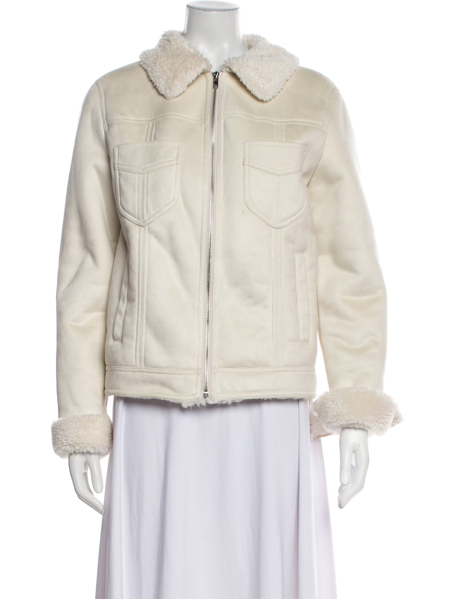 Mother Faux Fur Jacket