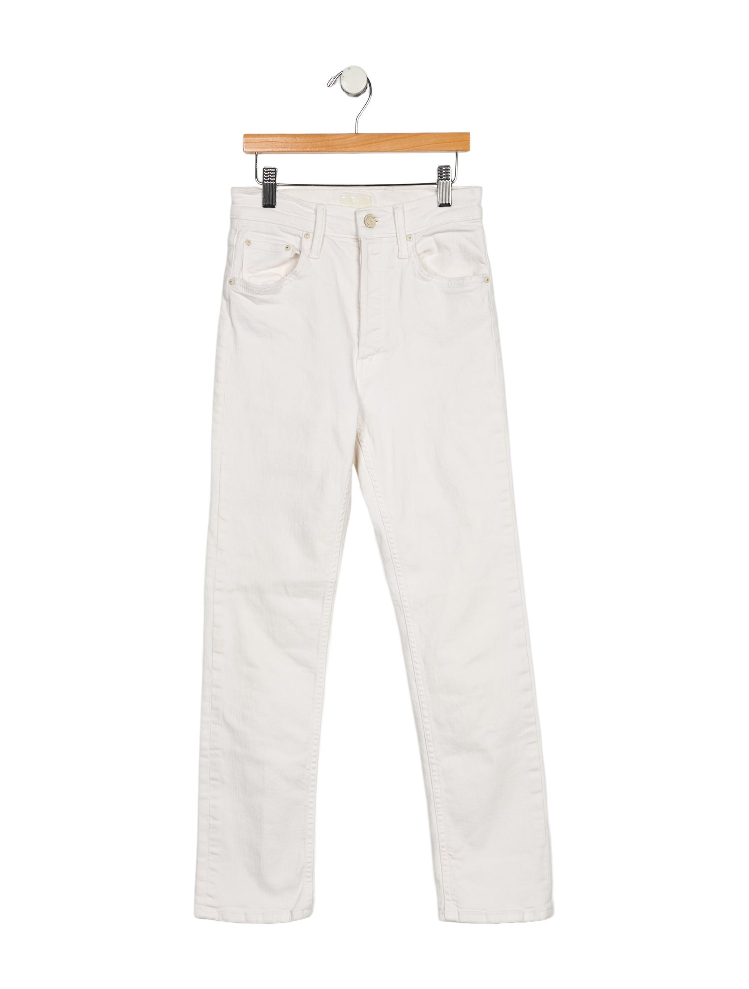 Mother High-Rise Straight Leg Jeans